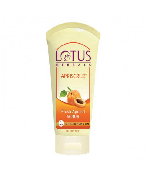 Lotus Herbals APRISCRUB Fresh Apricot Scrub 60gm